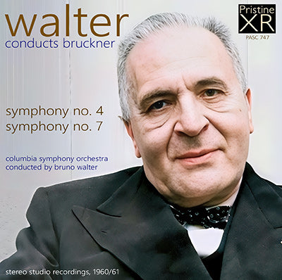 WALTER Bruckner Symphonies 4 & 7 (stereo, 1960/61) - PASC747