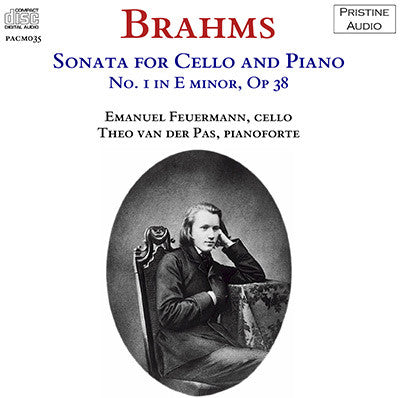 FEUERMANN & VAN DER PAS Brahms: Cello Sonata No. 1 (1934) - PACM035