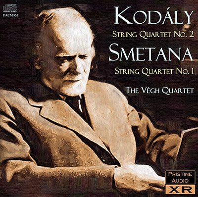 VEGH QUARTET Kodály & Smetana: String Quartets (1954) - PACM061