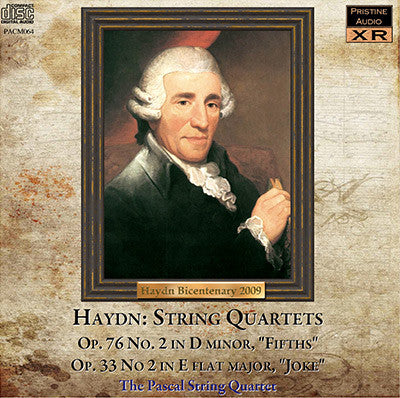 PASCAL QUARTET Haydn: "Joke" & "Fifths" Quartets (1948) - PACM064