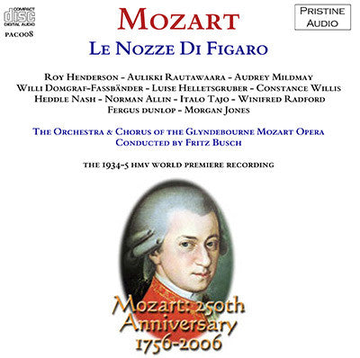 BUSCH Mozart: Le Nozze di Figaro (1934/5) - PACO008