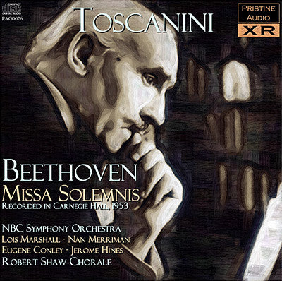 TOSCANINI Beethoven: Missa Solemnis (1953, studio) - PACO026