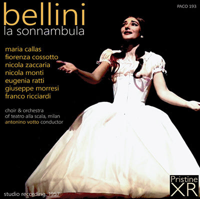 CALLAS Bellini: La sonnambula (1957) - PACO193