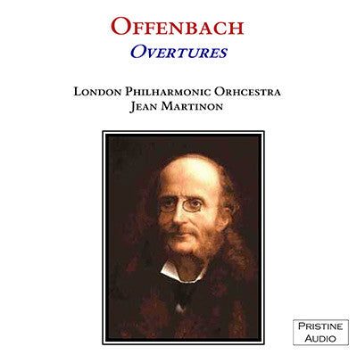 MARTINON Offenbach: Five Overtures (1951) - PASC007