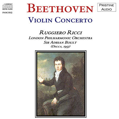 RICCI Beethoven: Violin Concerto (1953) - PASC012