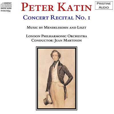 KATIN Concert Recital No. 1: Mendelssohn & Liszt (1954) - PASC054