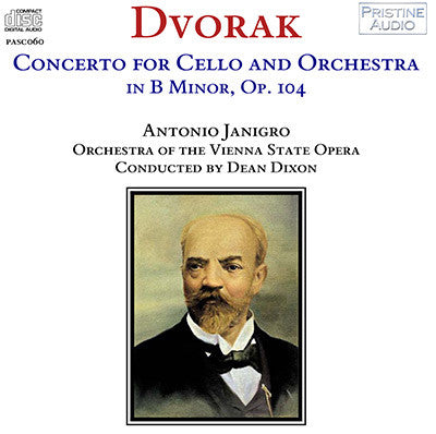 JANIGRO Dvořák: Cello Concerto (1953) - PASC060