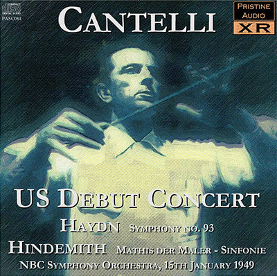 CANTELLI US Debut Concert: Haydn & Hindemith (1949) - PASC084