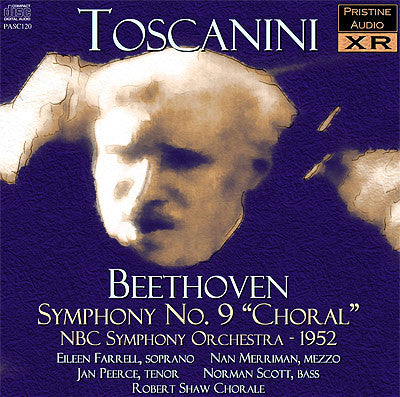 TOSCANINI Beethoven: Symphony No. 9 "Choral" (1952) - PASC120
