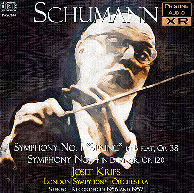 KRIPS Schumann: Symphonies Nos 1 and 4 (1956/57) - PASC144