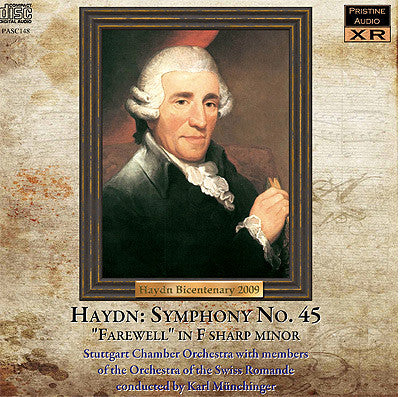 MÜNCHINGER Haydn: Symphony No 45, ‘Farewell' (1951) - PASC148