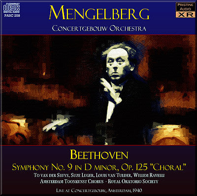 MENGELBERG Beethoven: Symphony No. 9 