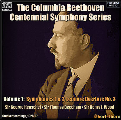 The Columbia Beethoven Centennial Symphony Series, Volume 1 (1926/27) - PASC366
