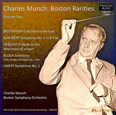 MUNCH Boston Rarities Volume 2 (1949-58) - PASC417