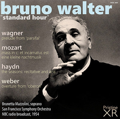 WALTER Standard Hour: Haydn, Mozart, Wagner, Weber (1954) - PASC469