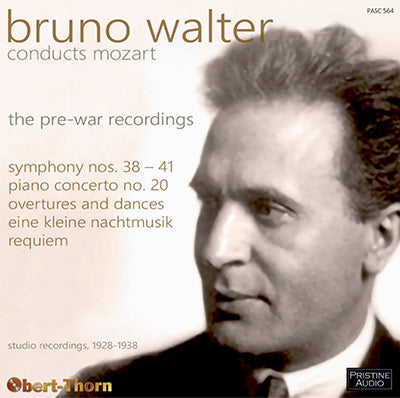 WALTER conducts Mozart: The Pre-War Recordings (1928-38) - PASC564