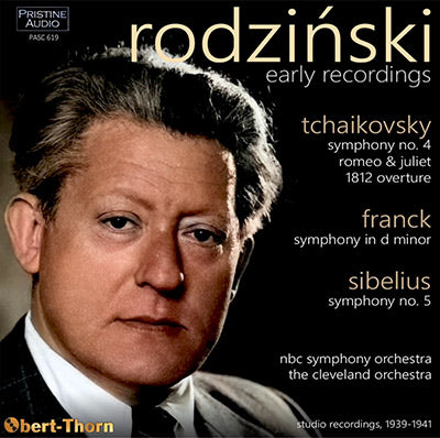 RODZIŃSKI Early Recordings: Tchaikovsky, Franck, Sibelius (1939-41) - PASC619
