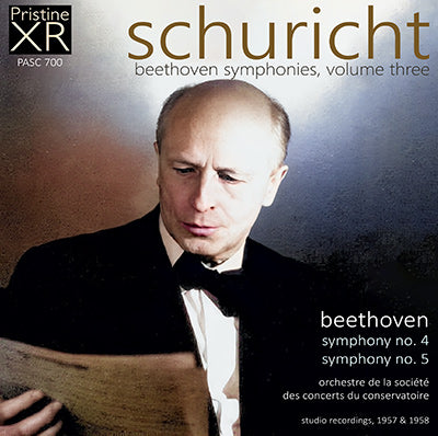 SCHURICHT Beethoven Symphonies Volume Three (Paris, 1957/58) - PASC700