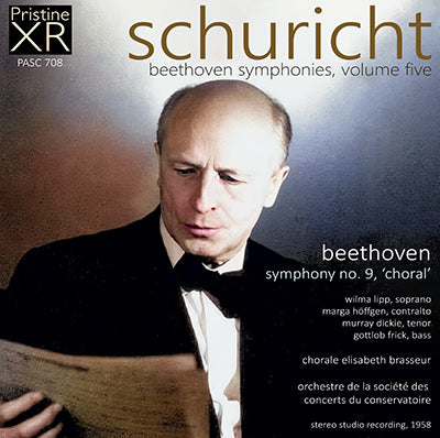 SCHURICHT Beethoven Symphonies Volume Five (Paris, stereo, 1958) - PASC708