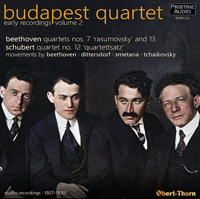 BUDAPEST QUARTET Early Recordings