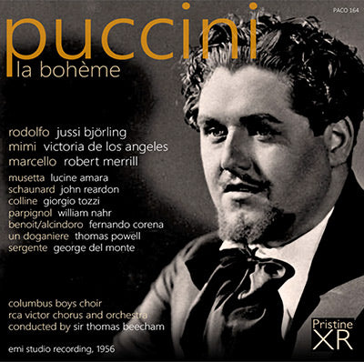BEECHAM'S brilliant Bohème with BJÖRLING & DE LOS ANGELES