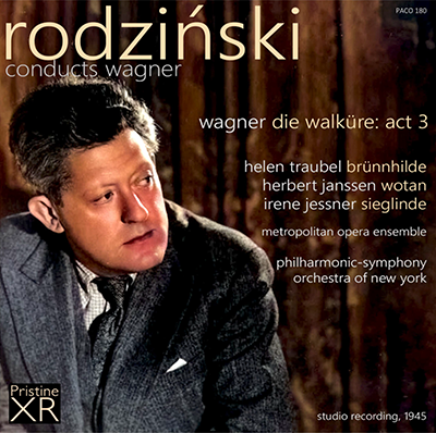 RODZINSKI's thrilling 1945 Die Walküre - Act 3