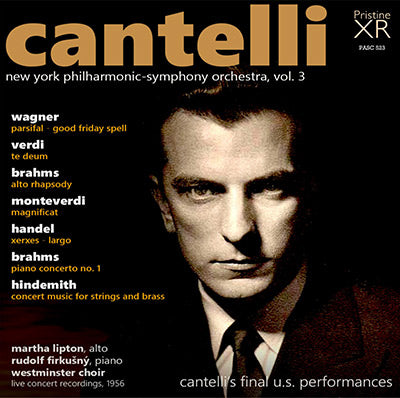 Cantelli in New York, Vol. 3