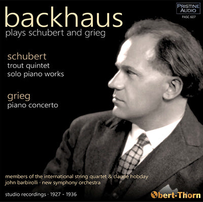 BACKHAUS plays Schubert and Grieg