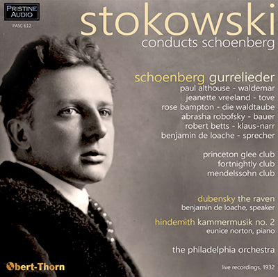 STOKOWSKI conducts Schoenberg, Dubensky & Hindemith