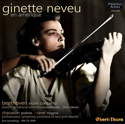 GINETTE NEVEU en Amérique