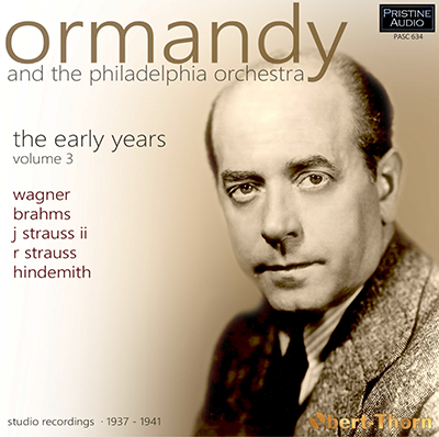 ORMANDY and The Philadelphia Orchestra, Volume 3