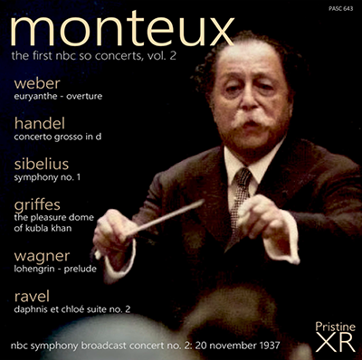 MONTEUX The First NBC Concerts, Vol. 2