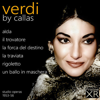 MARIA CALLAS The Verdi Opera Collection (studio recordings, 1953-1956) - PABX048