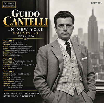 CANTELLI in New York - The 1955-1956 Broadcast Collection - PABX056