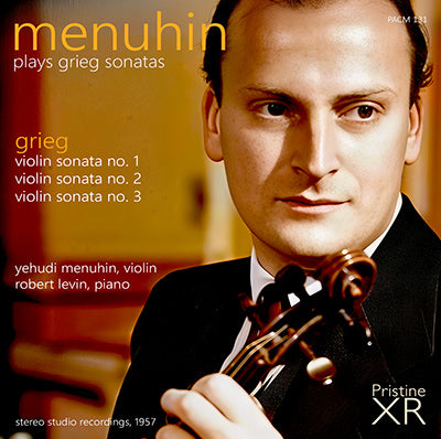 MENUHIN Grieg Violin Sonatas (stereo, 1957) - PACM131