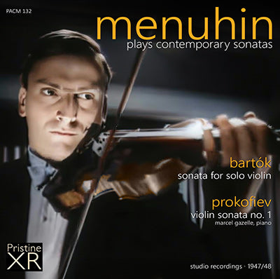 MENUHIN Contemporary Violin Sonatas: Bartók, Prokofiev (1947/48) - PACM132