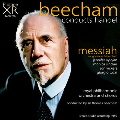 BEECHAM Handel: Messiah (stereo, 1959) - PACO230