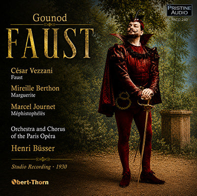 BÜSSER Gounod: Faust (Paris, 1930) - PACO240