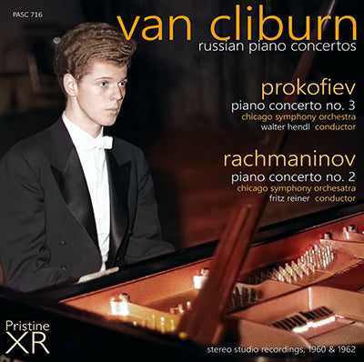 VAN CLIBURN Prokofiev & Rachmaninov Piano Concertos (stereo, 1960 & 1962) - PASC716