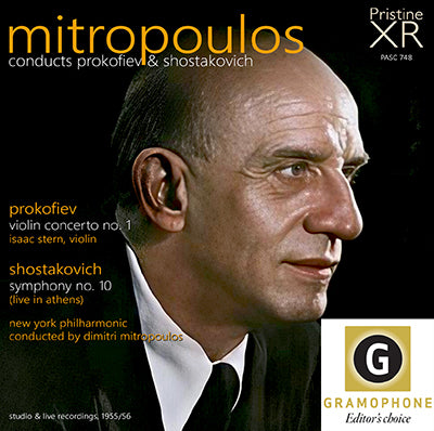 MITROPOULOS conducts Shostakovich & Prokofiev (1955/56) - PASC748