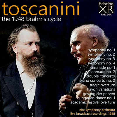 TOSCANINI Brahms: The 1948 Cycle (1948) - Pristine PABX044