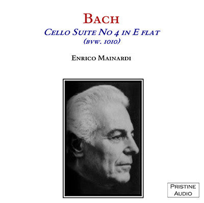 MAINARDI Bach: Suite No. 4 in E flat for Cello, BVW 1010 (1950) - PACM004