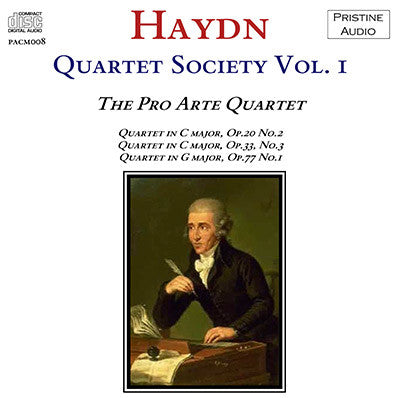 HAYDN QUARTET SOCIETY Volume 1 (1931) - PACM008