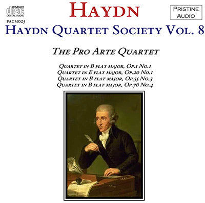 HAYDN QUARTET SOCIETY Volume 8 (1938) - PACM025