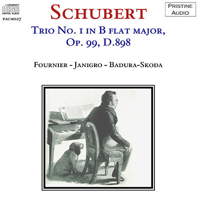 FOURNIER, JANIGRO, BADURA-SKODA Schubert: Piano Trio No. 1 (1951) - PACM027