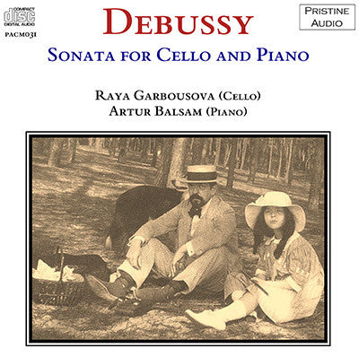 GARBOUSOVA & BALSAM Debussy: Cello Sonata (1946) - PACM030