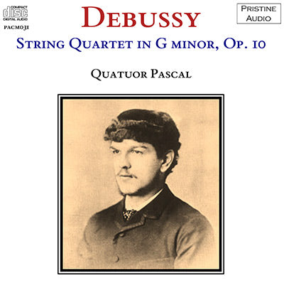PASCAL QUARTET Debussy: String Quartet (1931) - PACM031
