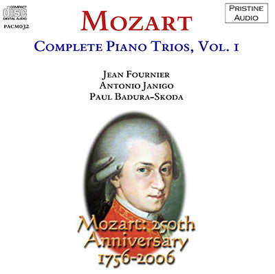 FOURNIER, JANIGRO & BADURA-SKODA Mozart: Piano Trios, Vol. 1 (1953) - PACM032