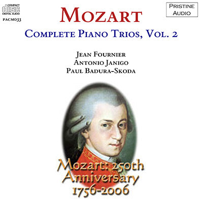 FOURNIER, JANIGRO & BADURA-SKODA Mozart: Piano Trios, Vol. 2 (1953) - PACM033