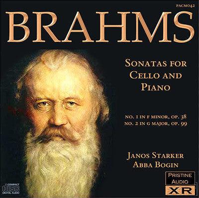 STARKER & BOGIN Brahms: Cello Sonatas (1953) - PACM042
